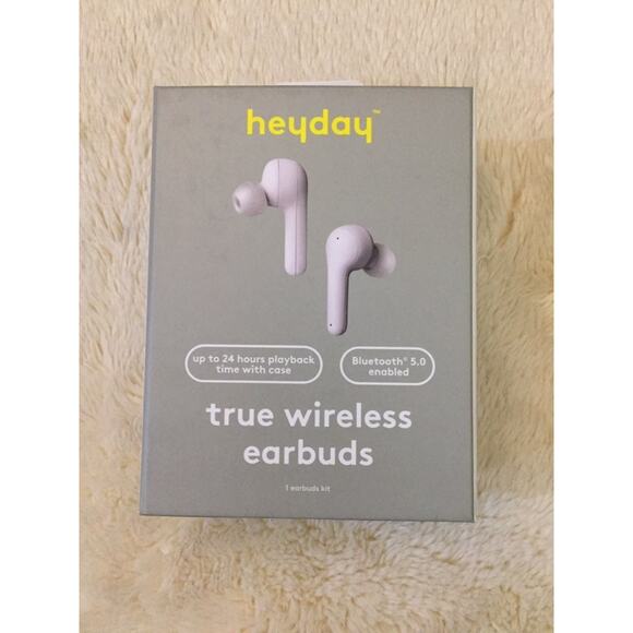 heyday True Wireless Earbuds -Mist White - Picture 2 of 5